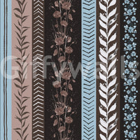 Unique striped wallpaper with a creative twist.

