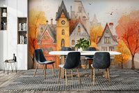 A peaceful landscape wallpaper for walls.