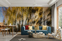 The texture appears smooth and artistic, like a fine art print.
