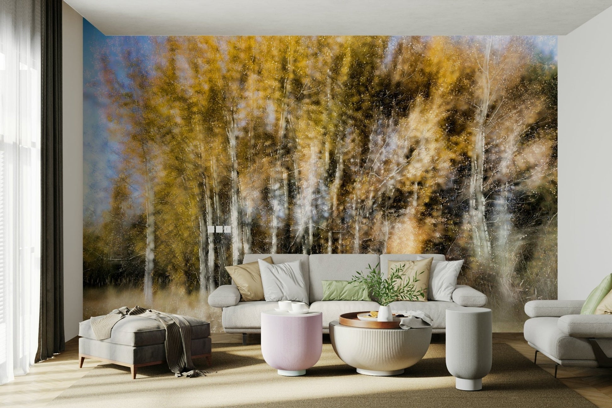 The style is artistic and abstract, often feeling painterly or dreamlike.
