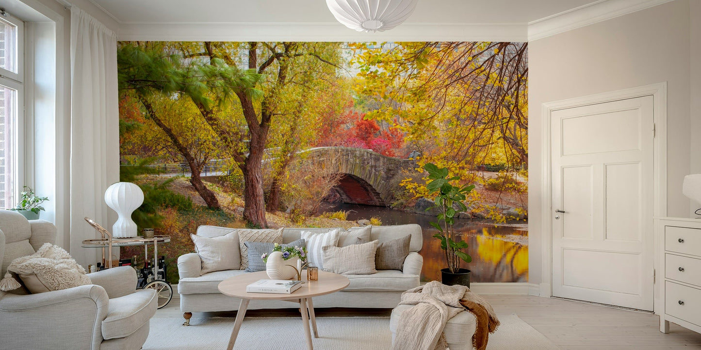 Detailed autumn scene perfect for adding warmth to any room

