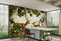Fall-themed wallpaper with a dreamy atmosphere

