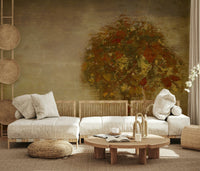 A beautiful modern art wall mural of delicate lines., GD5606