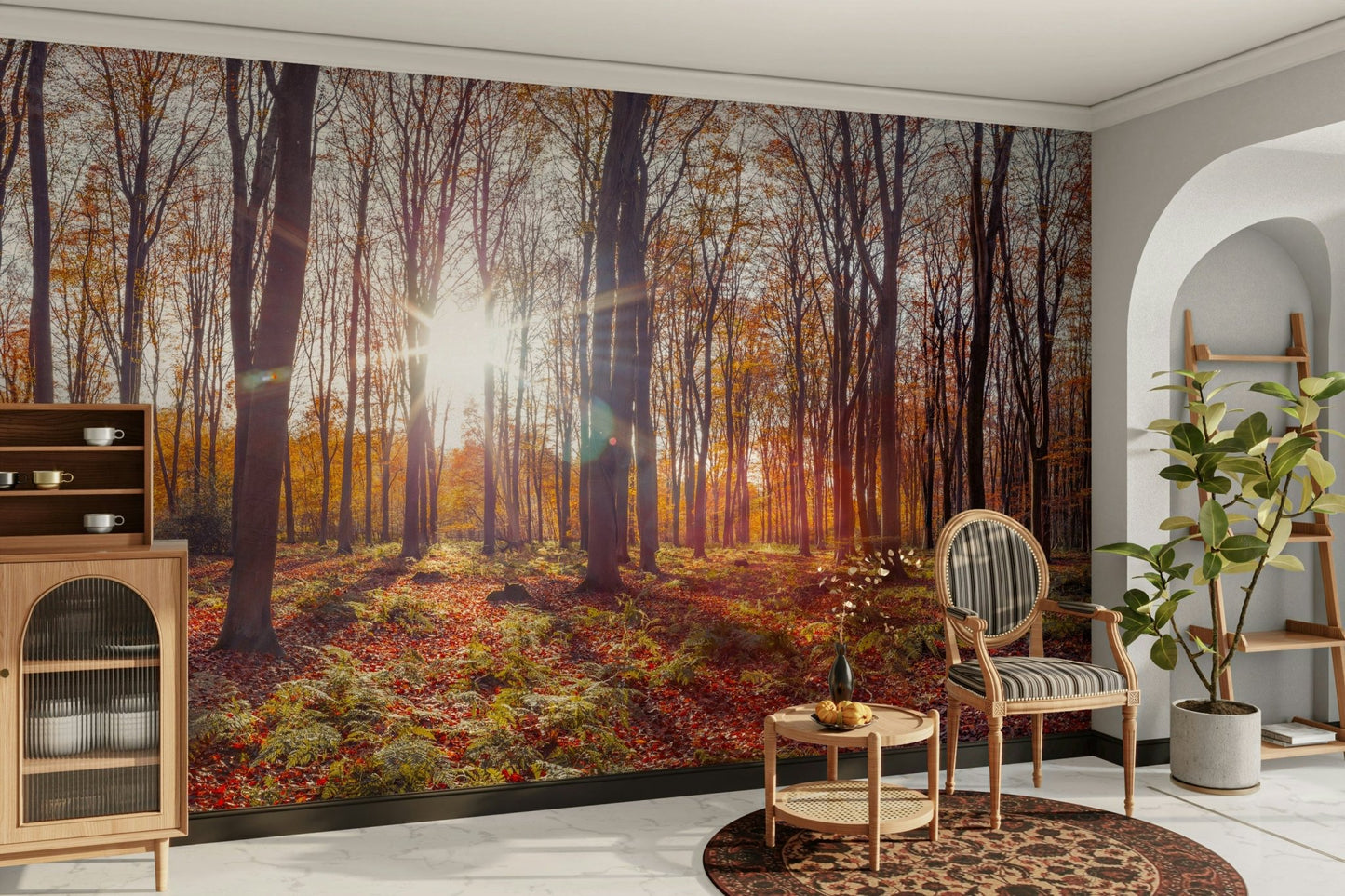 Foliage-inspired autumn wallpaper

