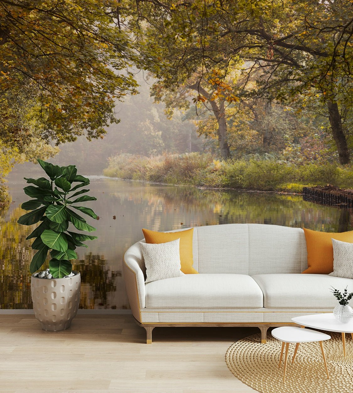 The design has a beautiful, natural aesthetic.

