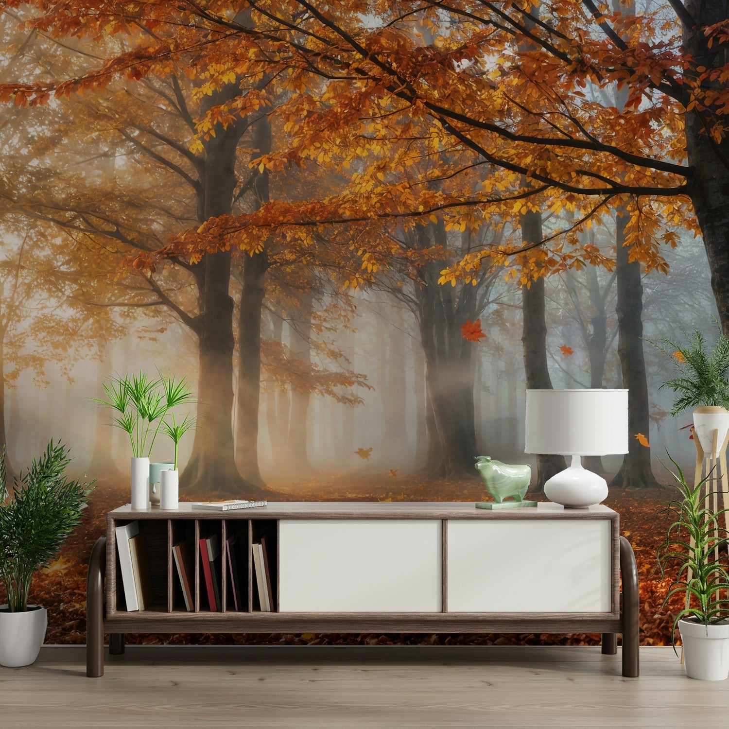 The overall feel is quiet and serene.

