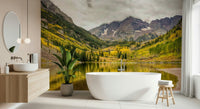 Autumn's Palette wallpaper for a serene and expansive wall design.