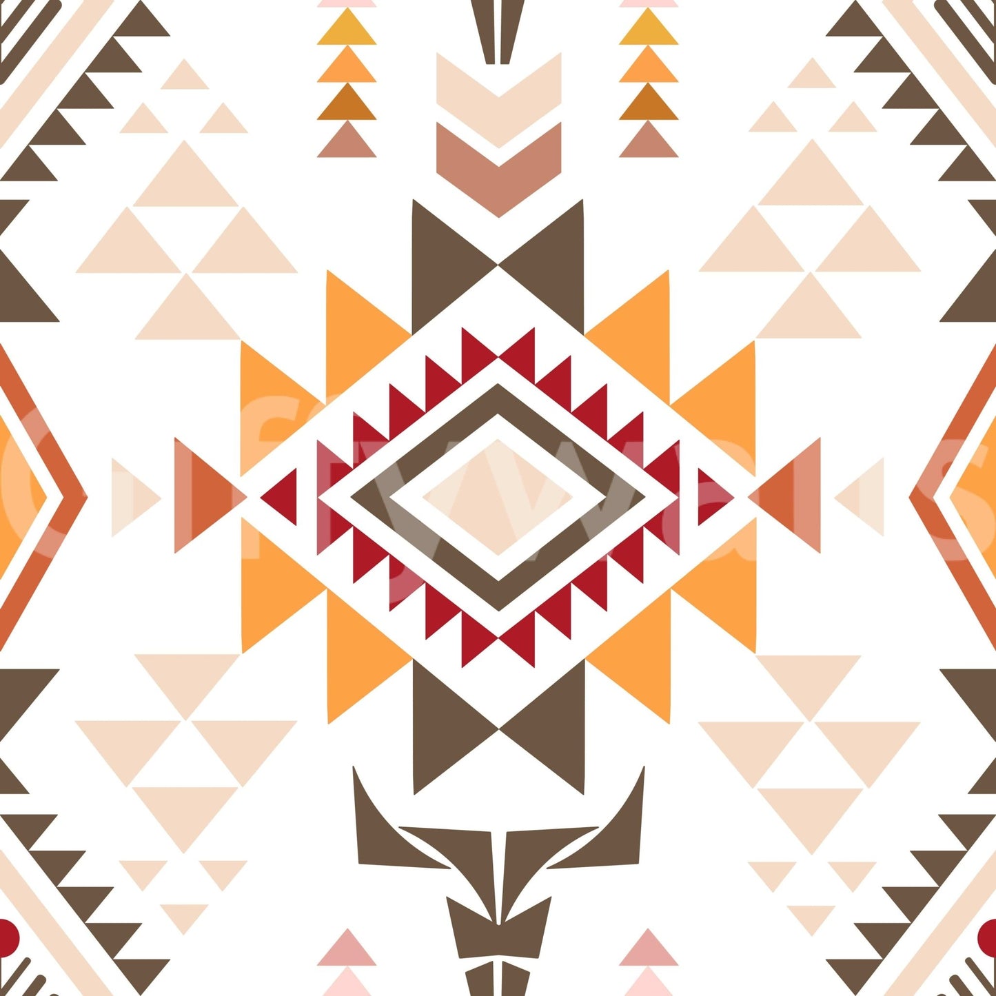 Harmony wallpaper with intricate tribal linework for a feature wall.