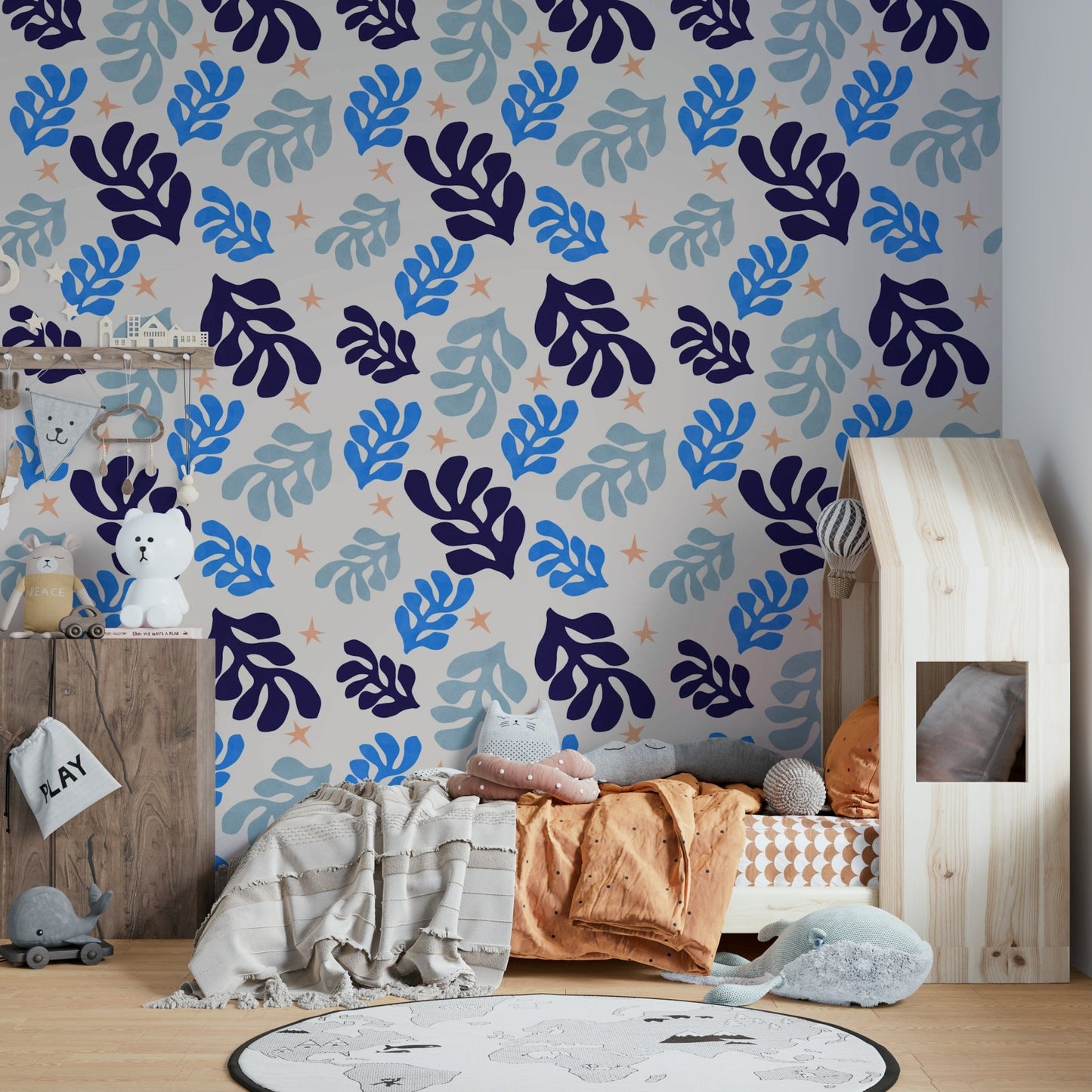 The design gives a feeling of quiet, natural beauty.

