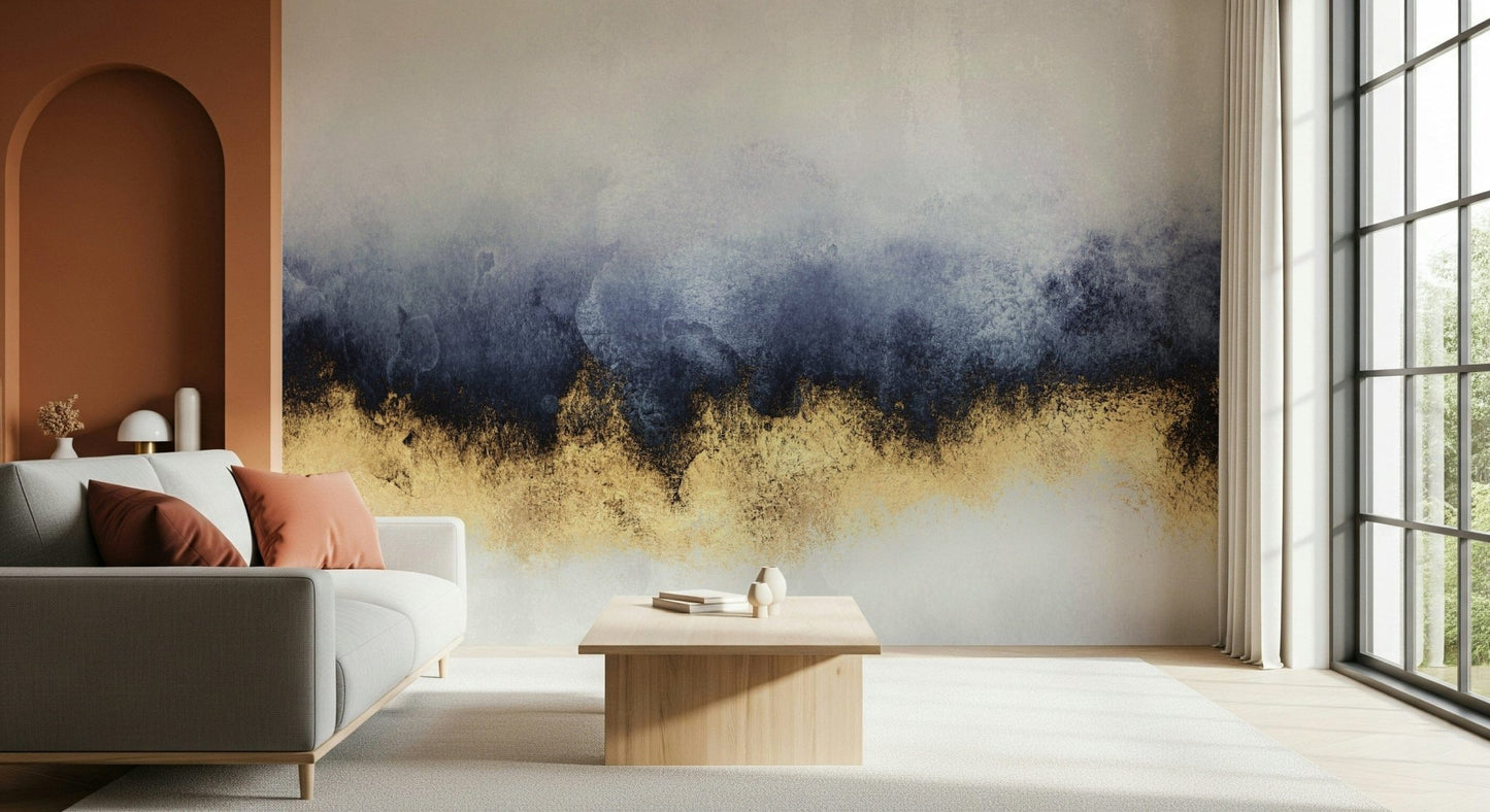 Azure Gold Wall Mural -2715902
