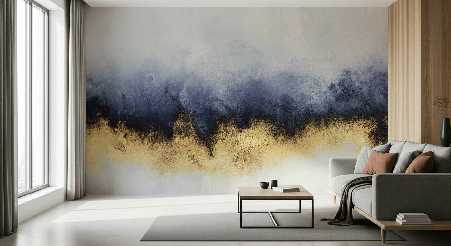 Azure Gold Wall Mural -2715902