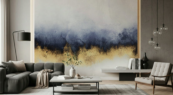 Azure Gold Wall Mural GD5500