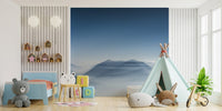 Azure hill landscape wall art mountain-12
