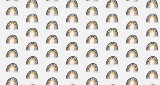 Colorful Rainbow Boho Mural Wallpaper