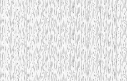 Black Lines White Background Mural Wallpaper