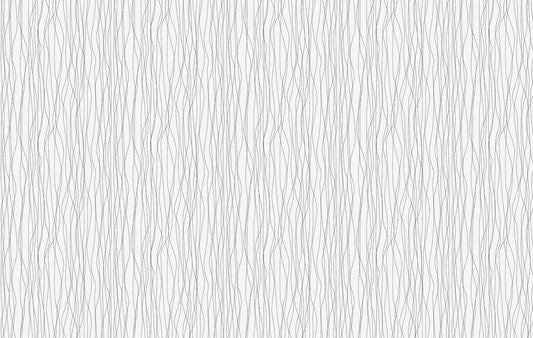 Black Lines White Background Mural Wallpaper
