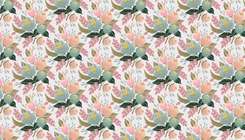 Colorful Rose Spring Flowers Wallpaper Murals