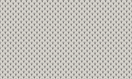 Artful Black White Geometric Wallpaper