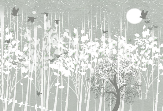 Winter Snow Forest Murals