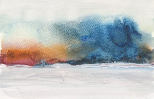 Acrylic Watercolor Flow Painting Murals