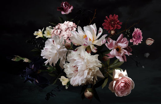 Beautiful Garden Flowers Wallpaper Mural