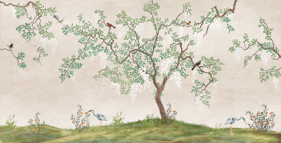 Garden Birds Wallpaper Murals
