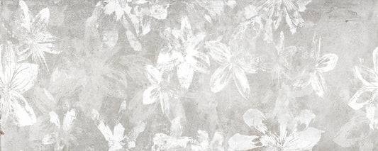 White & Grey Concrete Wall Murals