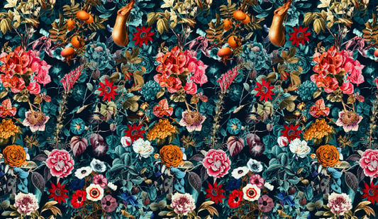 Flower Pattern Wallpaper Murals