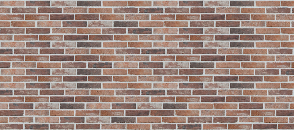 Old Red Brick Wallpaper in your room — zoomed
