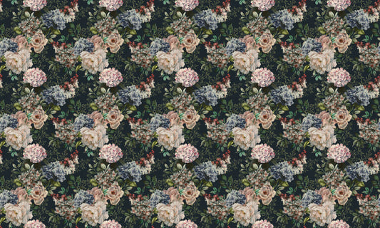Dark Floral Wallpaper For Walls