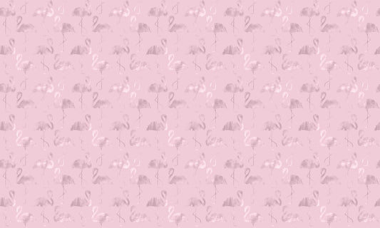 Pink Flamingo Peel Stick Wallpaper