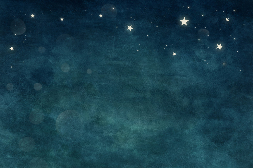 Space Perfection Dark Blue Night Sky Wallpaper