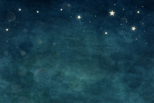 Space Perfection Dark Blue Night Sky Wallpaper