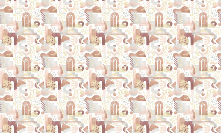Mesmerizing Watercolor Boho Abstract Wallpaper