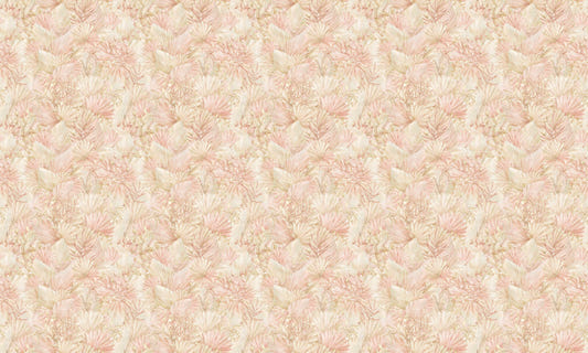 Exquisite Removable Floral Tropical Wallpaper