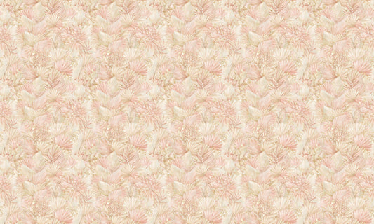 Exquisite Removable Floral Tropical Wallpaper