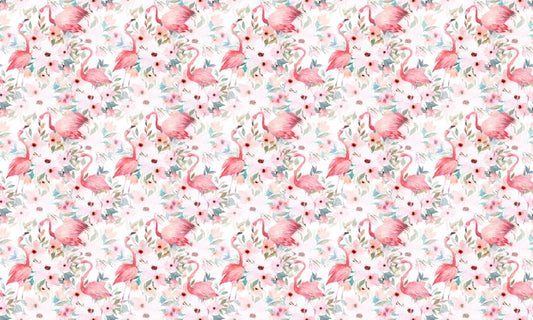 Pink Flamingo Watercolor Wallpapers
