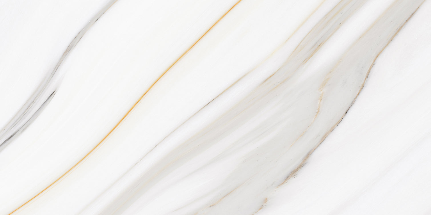 White Marble Gold Grey Line Wall Murals