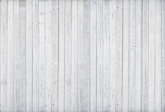 White Vertical Wood Wallpaper