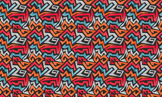 Colorful Graffiti Seamless Wallpaper