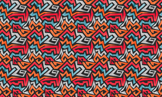 Colorful Graffiti Seamless Wallpaper