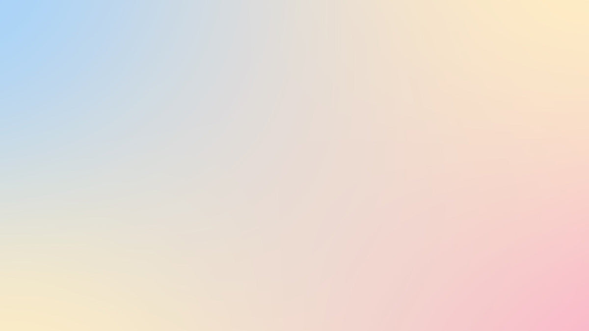 Pastel Gradient Dreamy Abstract Wall Mural