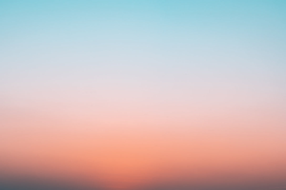 Sunrise Sky Gradient Serenity Wall Mural
