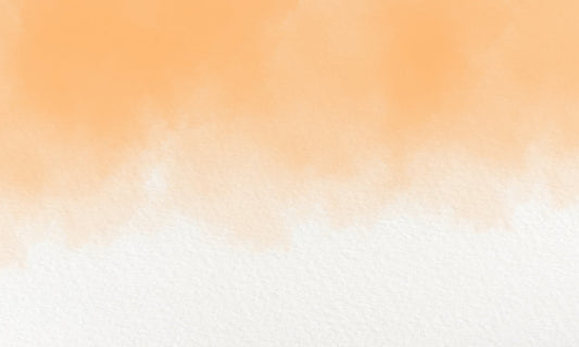 Peach Watercolor Wash Wall Mural
