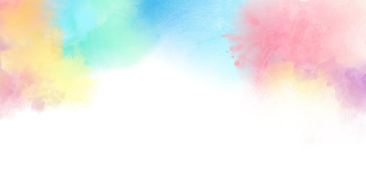 Vibrant Watercolour Splash Kids Wall Mural