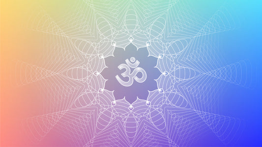 Om Lotus Wall Mural
