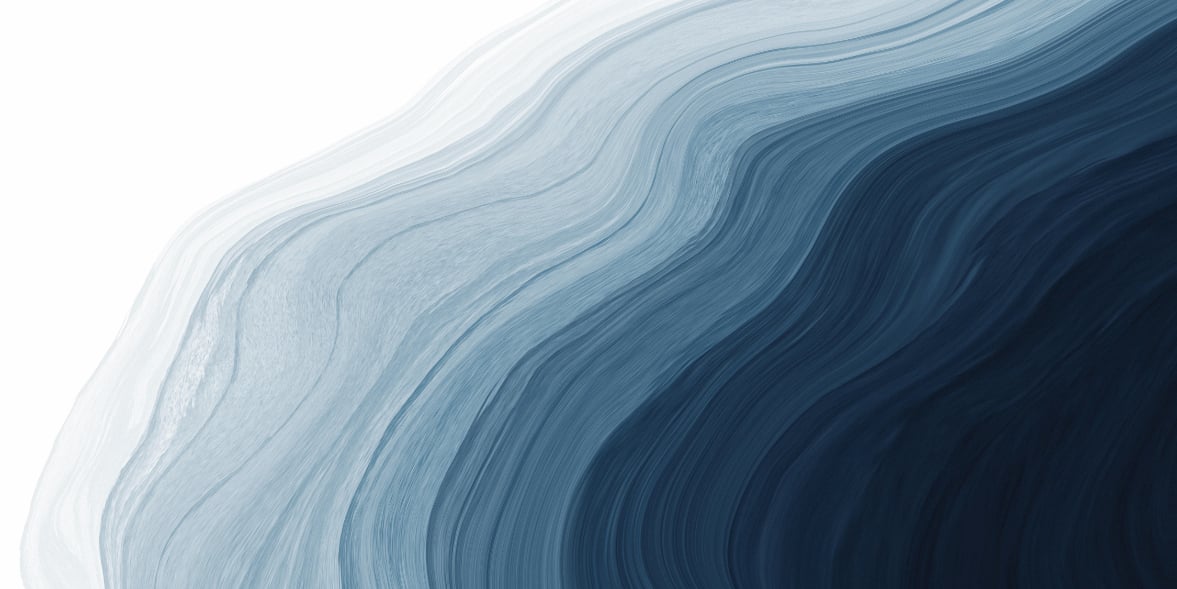 Fluid Blue Gradient Watercolor Wallpaper Mural