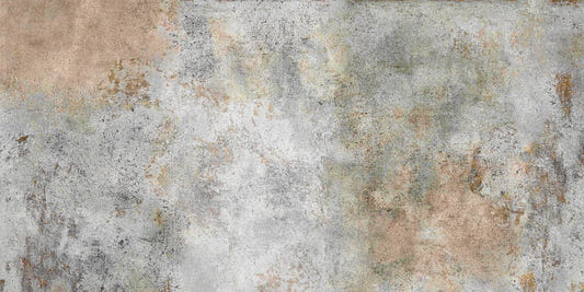 Rustic Gray Cement Texture Wall Mural