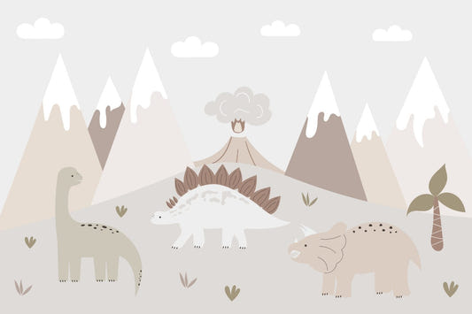 Jurassic Landscape Wall Mural