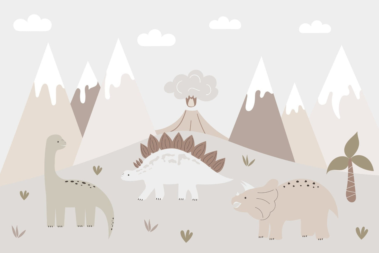 Jurassic Landscape Wall Mural